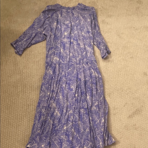 Drop Tier Palm Maxi, Lilac Blue - Picture 4 of 4